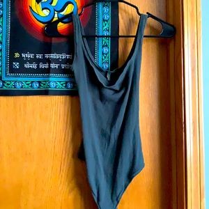 New SKIMS cotton ribbed stretch bodysuit